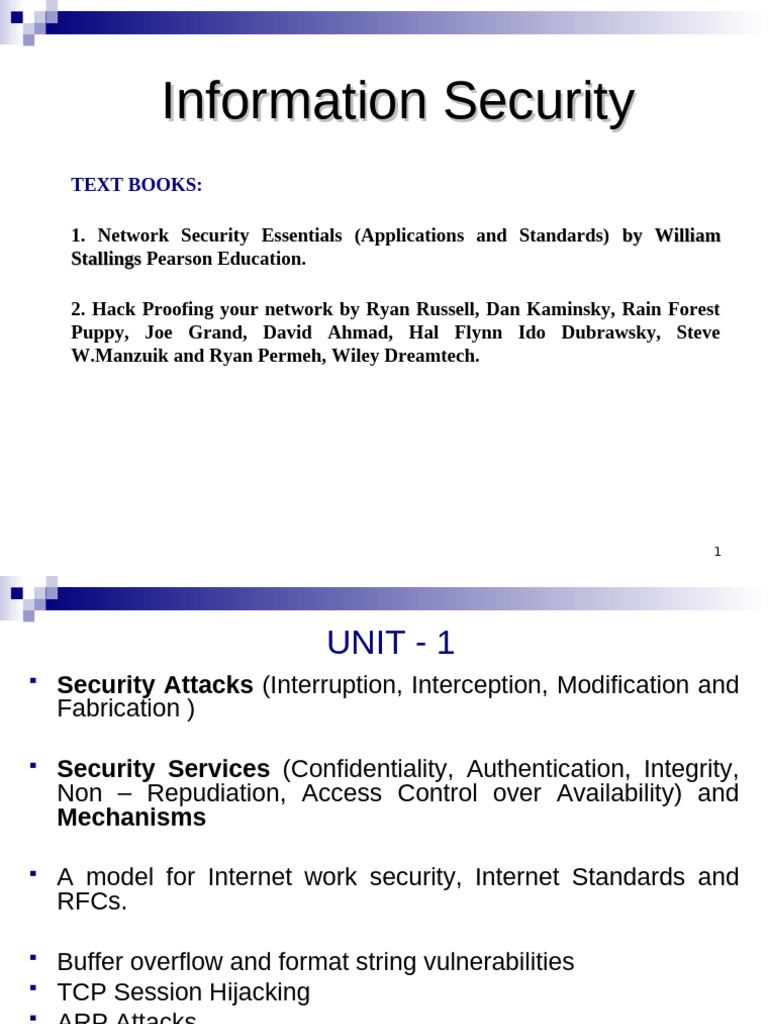 Information Security Fundamentals Guide | PDF | Security | Computer ...
