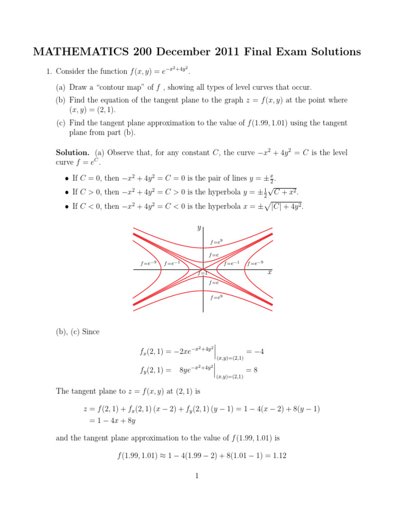 2011 math | PDF | Tangent | Analytic Geometry