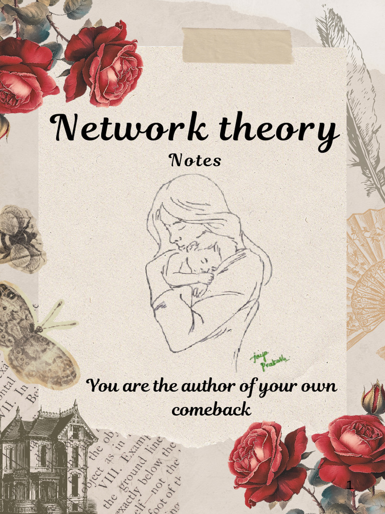 Network Theory Notes Gate 2025 | PDF