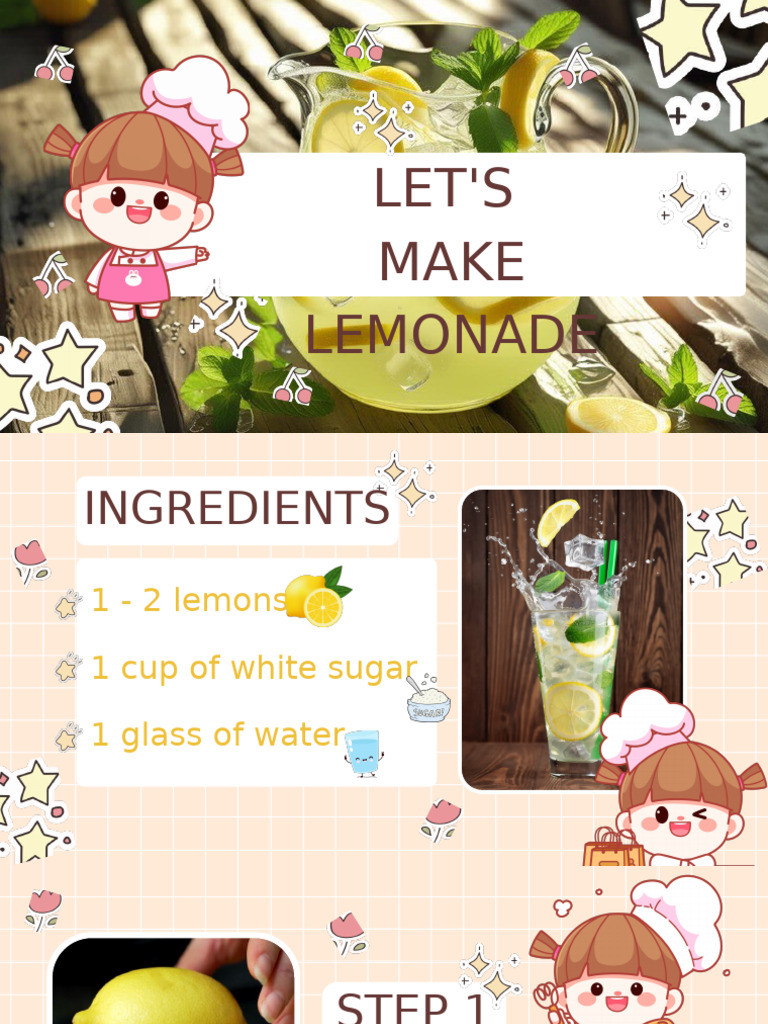 Let's Make Lemonade | PDF