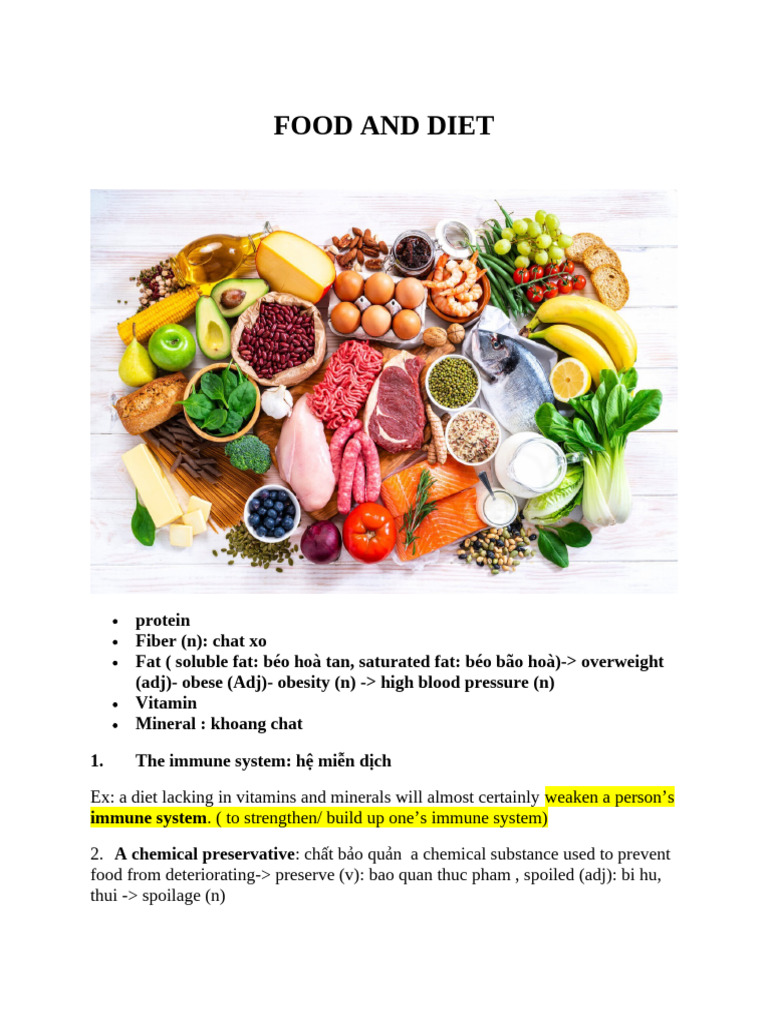 Understanding Food and Diet Essentials | PDF | Agriculture | Foods