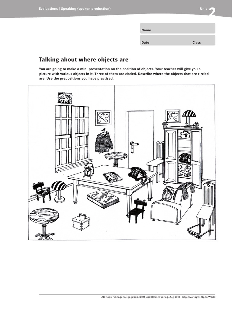Talking 1 - Unit 2 | PDF