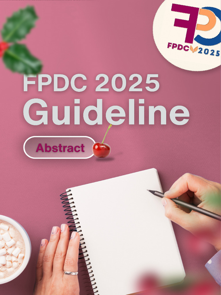 FPDC 2025 Abstract Guideline | PDF