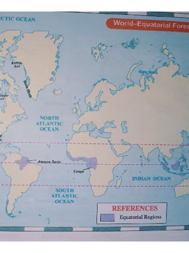 Class IX (Geography) Map Work | PDF