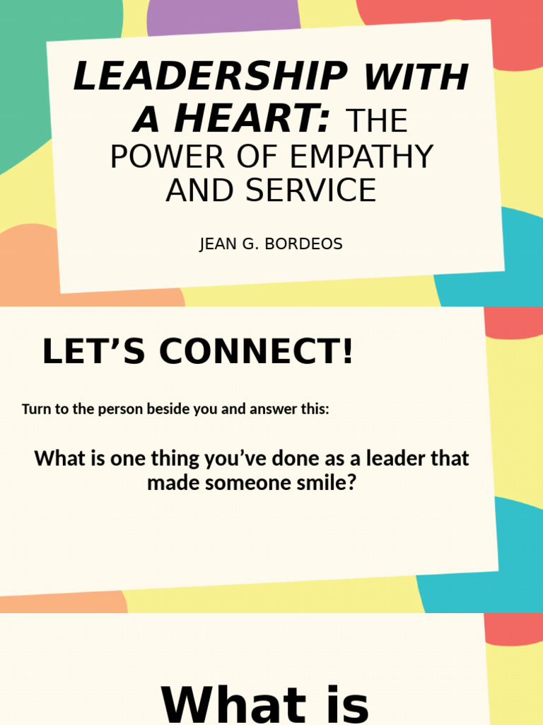 Empathetic Leadership Strategies | PDF