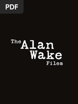 Alan Wake Files Book En