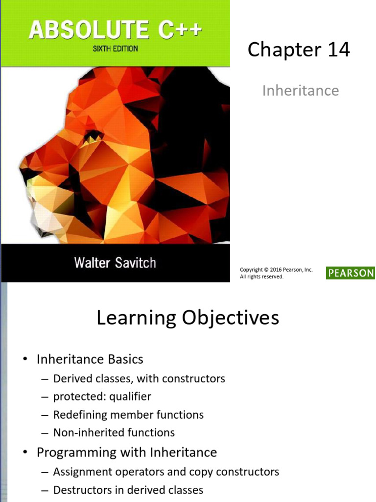 lec06a | PDF | Class (Computer Programming) | Inheritance (Object ...