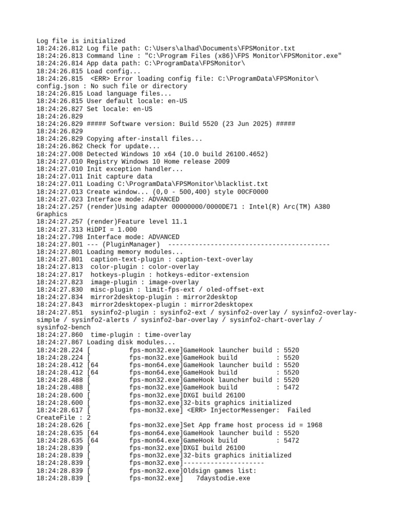 Fps Monitor | PDF | Computer File | Windows 10
