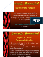 Anemia - Neonatal (Modo de Compatibilidade