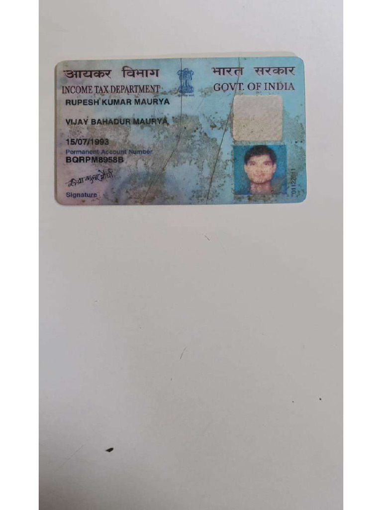 Pan Card | PDF