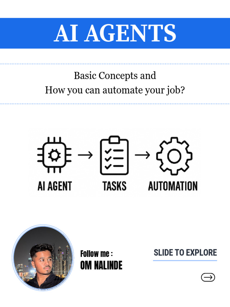 AI Agents: Basics and Applications | PDF