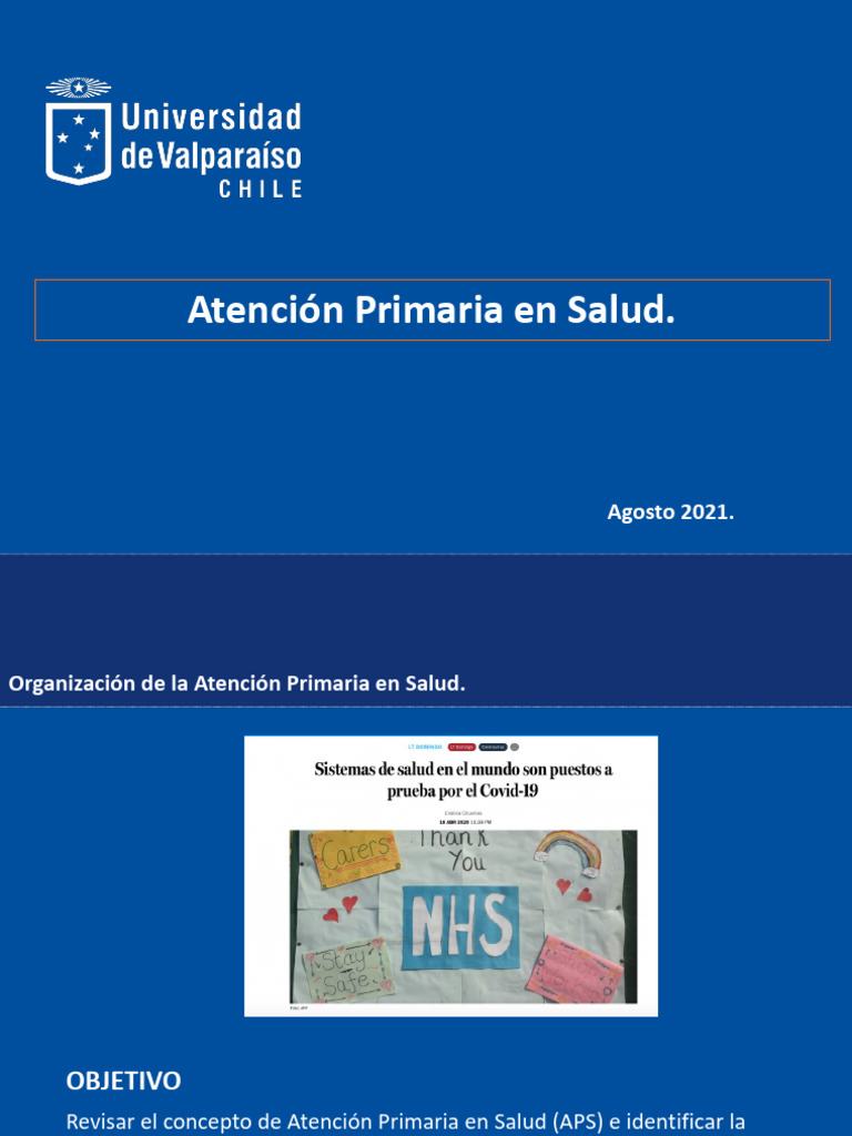 Organizacion APS 2021 Def | PDF | Cuidado de la salud | Servicios públicos