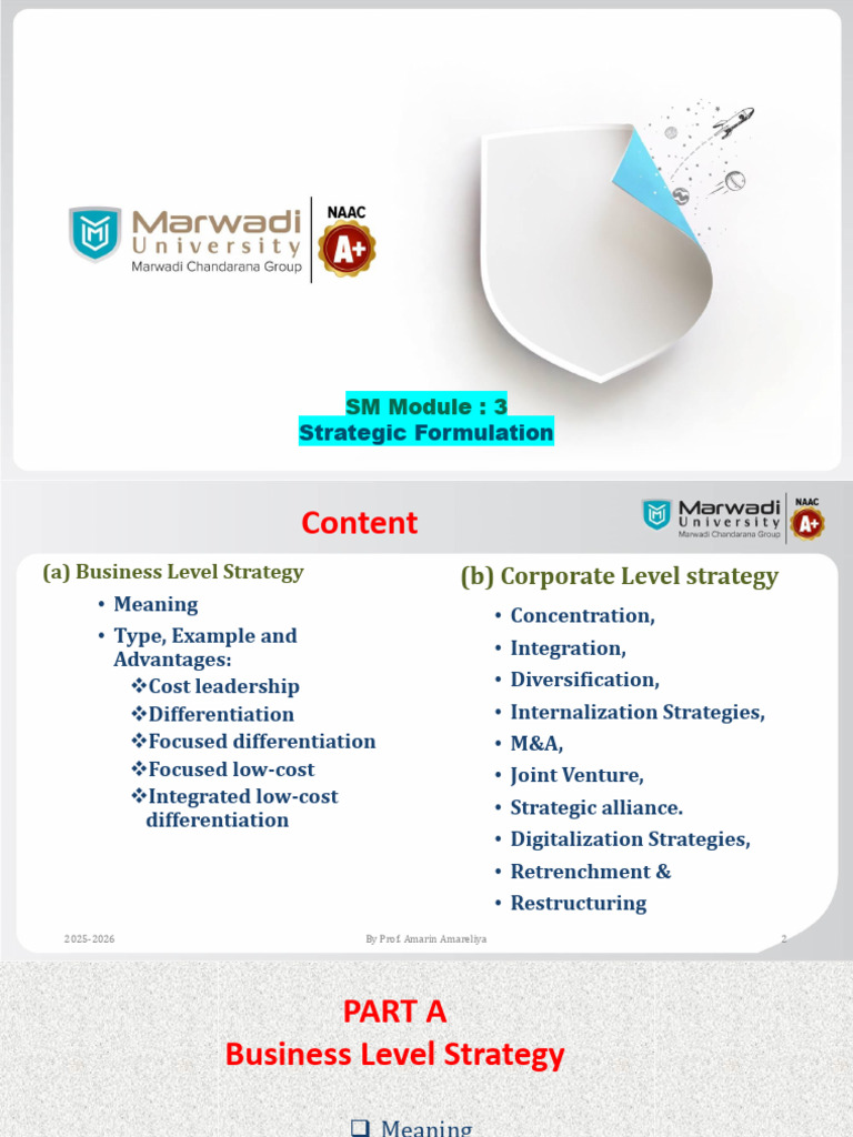 Business and Corporate Strategy Guide | PDF | Mergers And Acquisitions ...