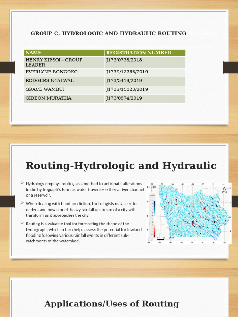 Hydrologic and Hydraulic Routing Overview | PDF | Discharge (Hydrology ...