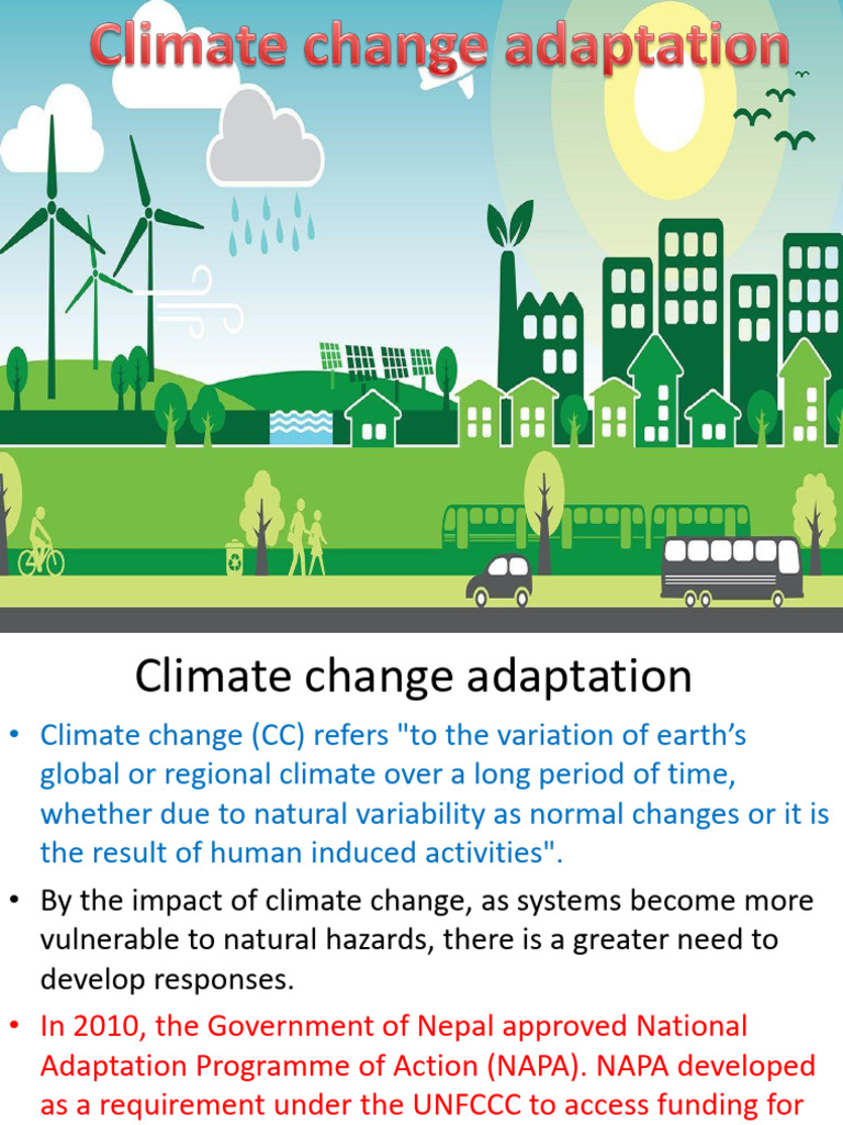 Nepal's Climate Change Adaptation Strategies | PDF | Climate Change ...