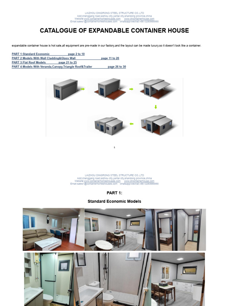 Catalogue of Expandable Container House (2025-08-03 23 - 19 - 59) | PDF ...