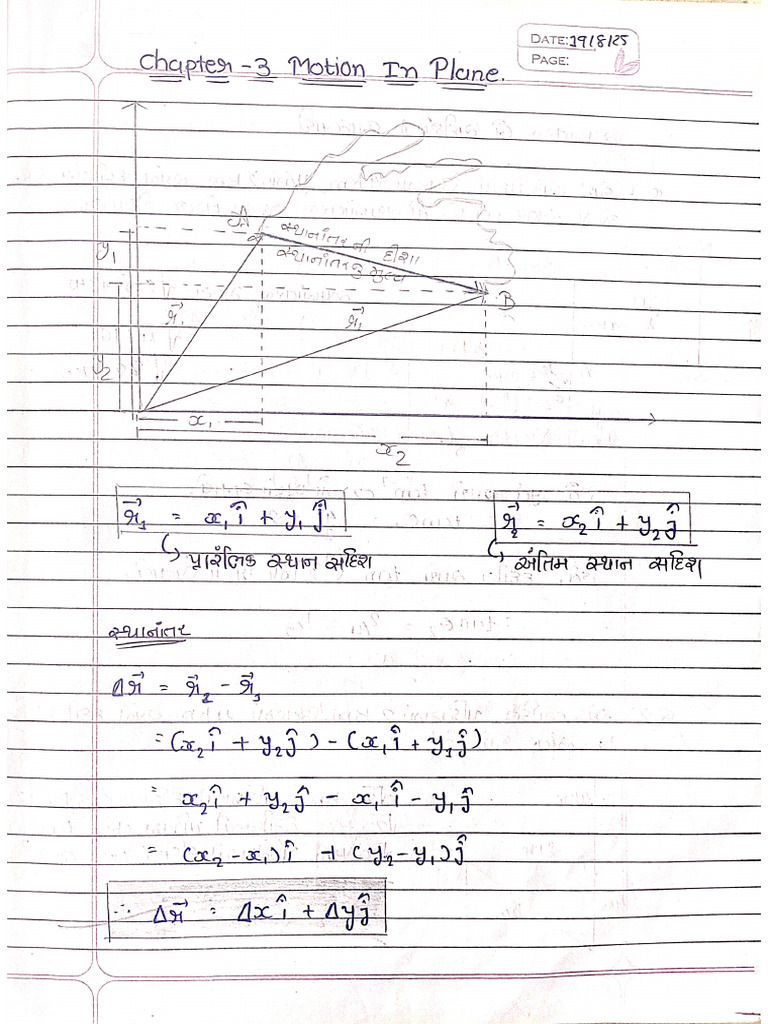 CH 3 Physics 11 Science | PDF