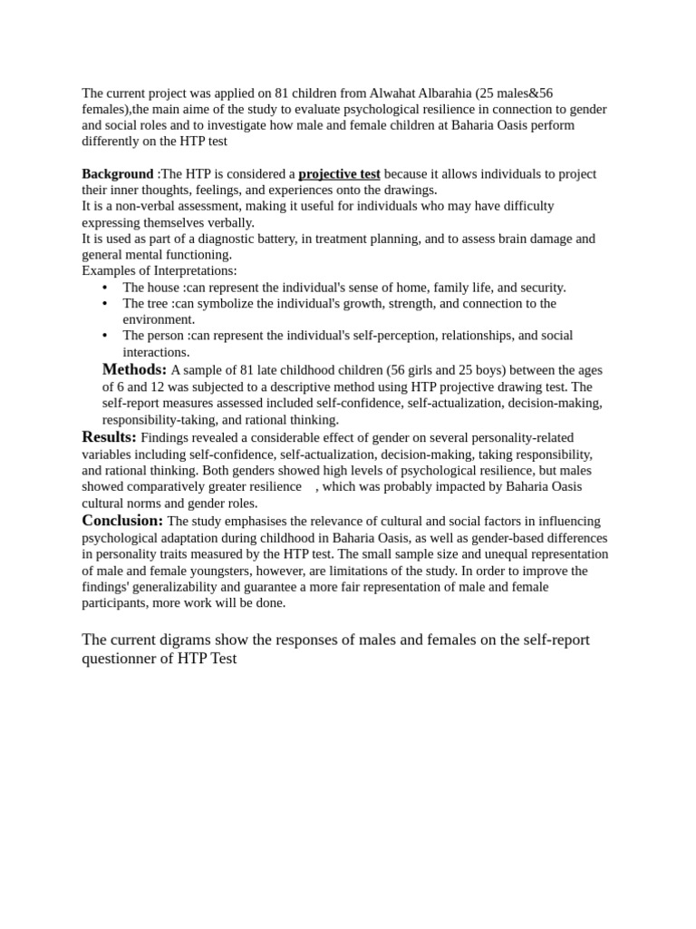 Gender Differences in Child Resilience | PDF | Psychological Resilience ...