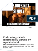 Embryology Made Ridiculously Simple Presentation[1] Updated[1] Again