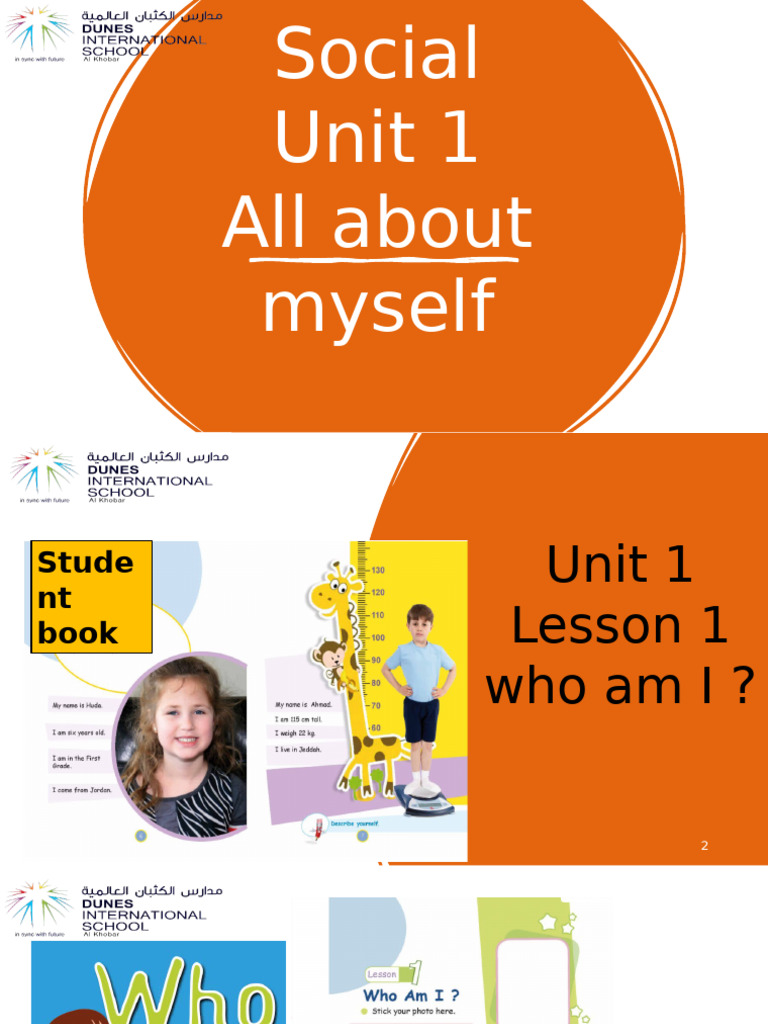 All About Myself: Student Workbook | PDF