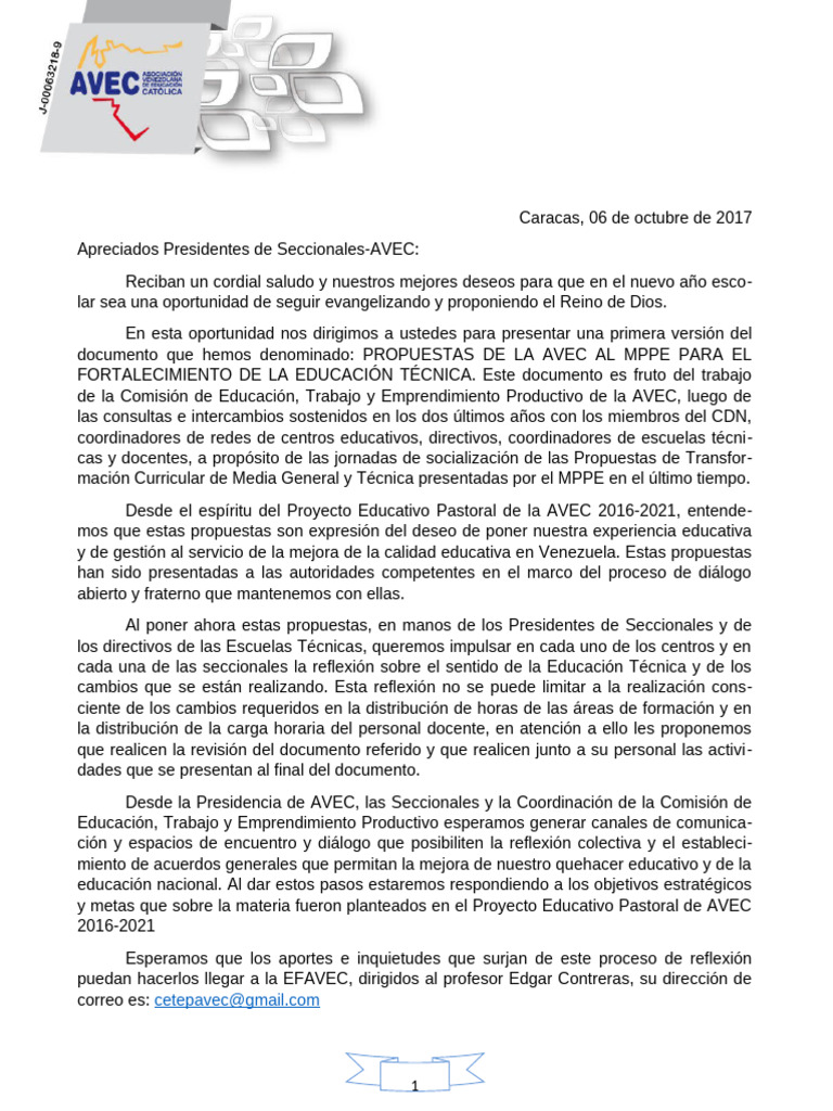 Propuestas para Mejorar la Educación Técnica | PDF | Plan de estudios ...