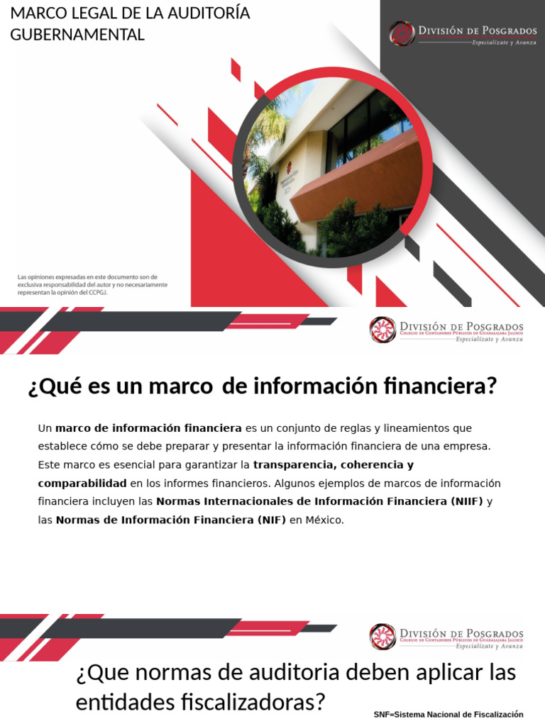 Marco Legal de la Auditoría Gubernamental | PDF | Auditoría ...