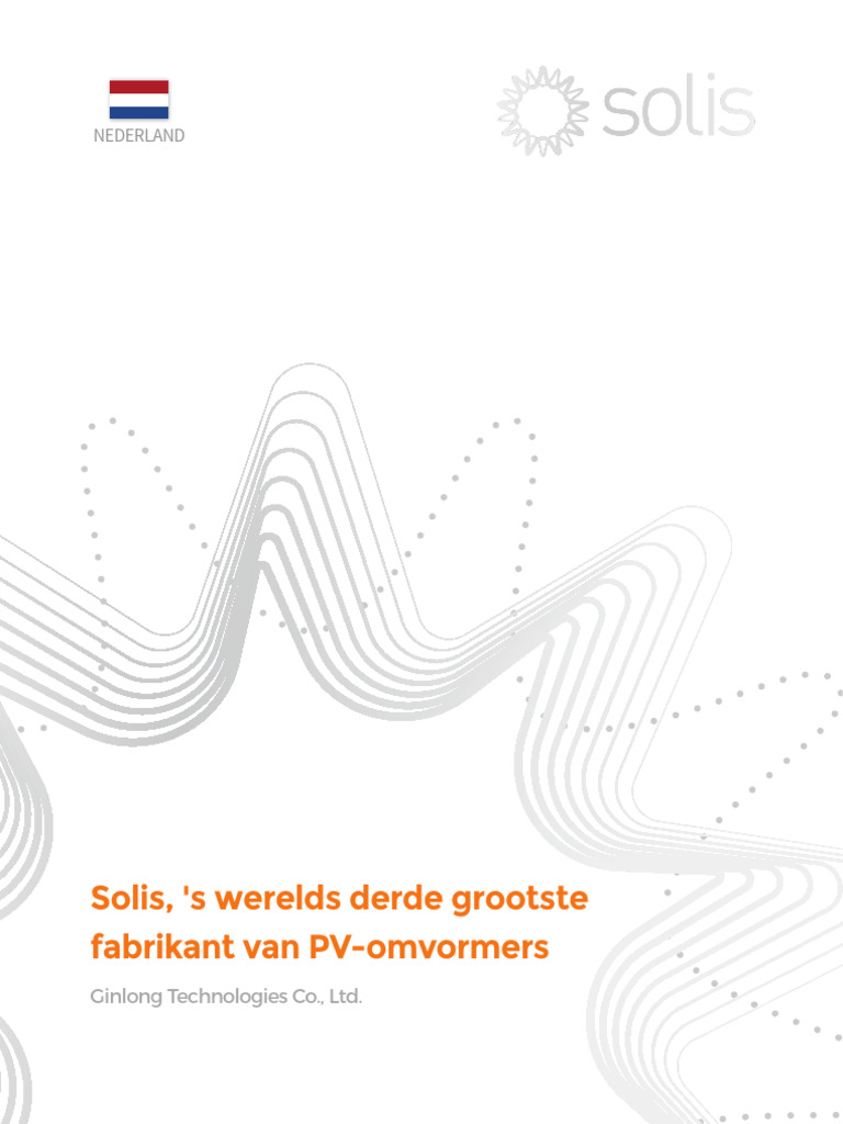 Solis Technical Brochure NED | PDF