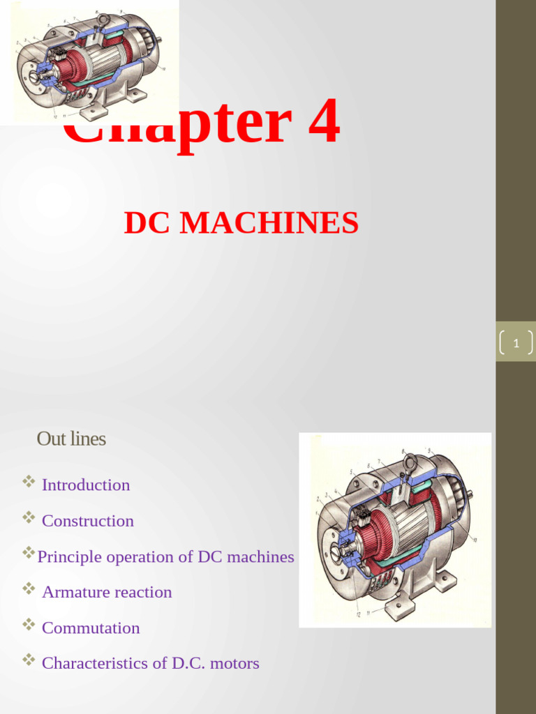 Understanding DC Machines: Types & Operation | PDF | Electric Motor ...