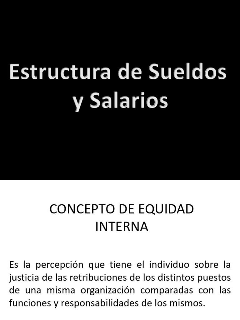 Estructura de Sueldos y Salarios | PDF | Salario | Inflación