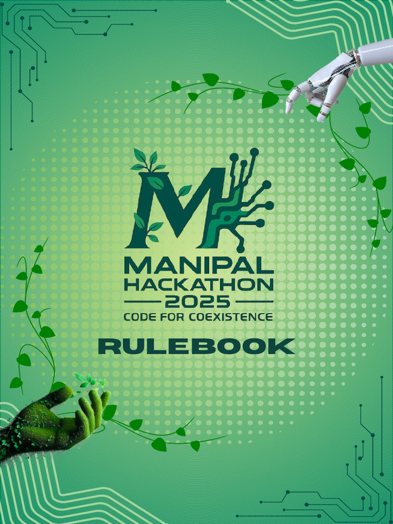 Manipal Hackathon 2025 Rulebook | PDF | Marketing | Creativity