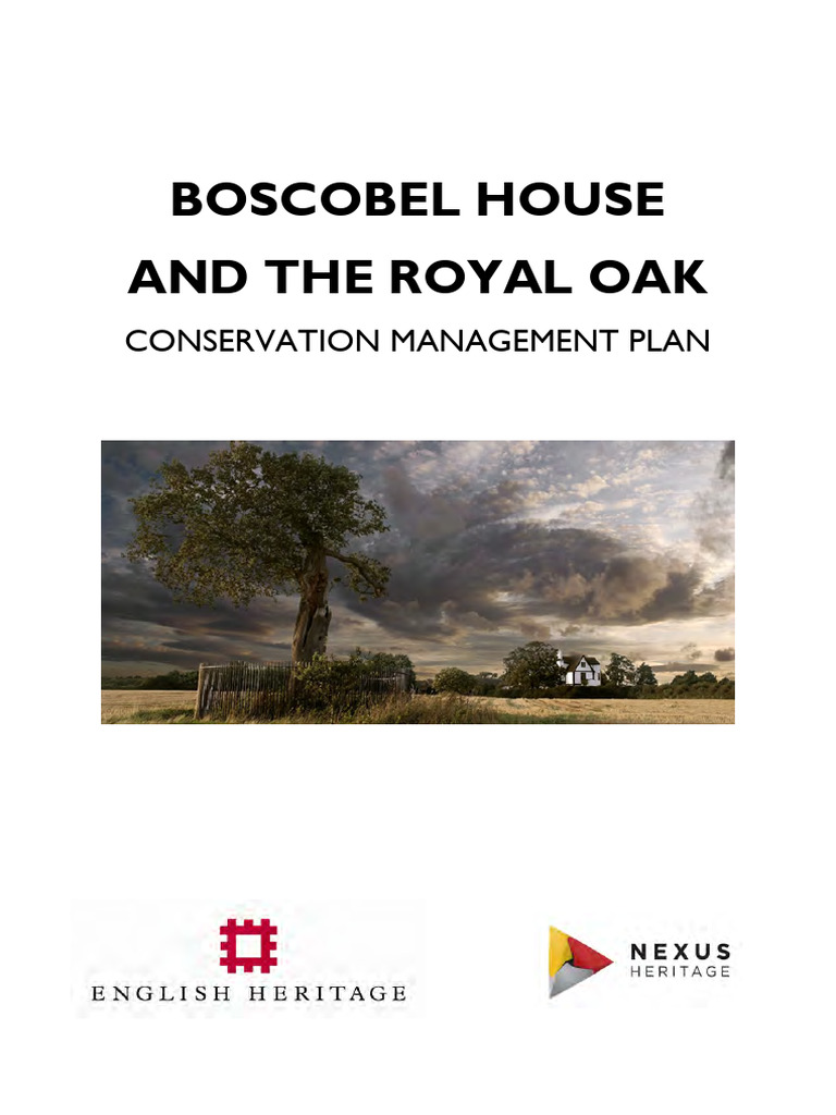 Boscobel House, Shropshire, Conservation Management Plan | PDF