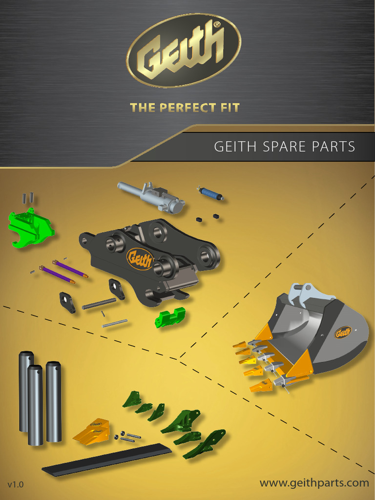 Geith Quick Hitch Parts Overview | PDF | Screw | Mechanical Engineering
