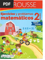 Larousse 4 Grado, Ejercicios Matemáticos | PDF