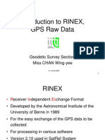 Introduction of RINEX21