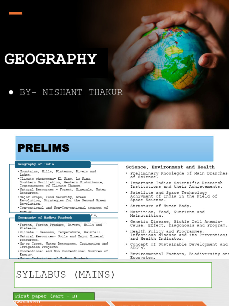 Geography and Environment of India | PDF | Atmospheric Circulation ...