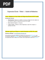 Compréhension écrite TCF Canada OPAL | PDF