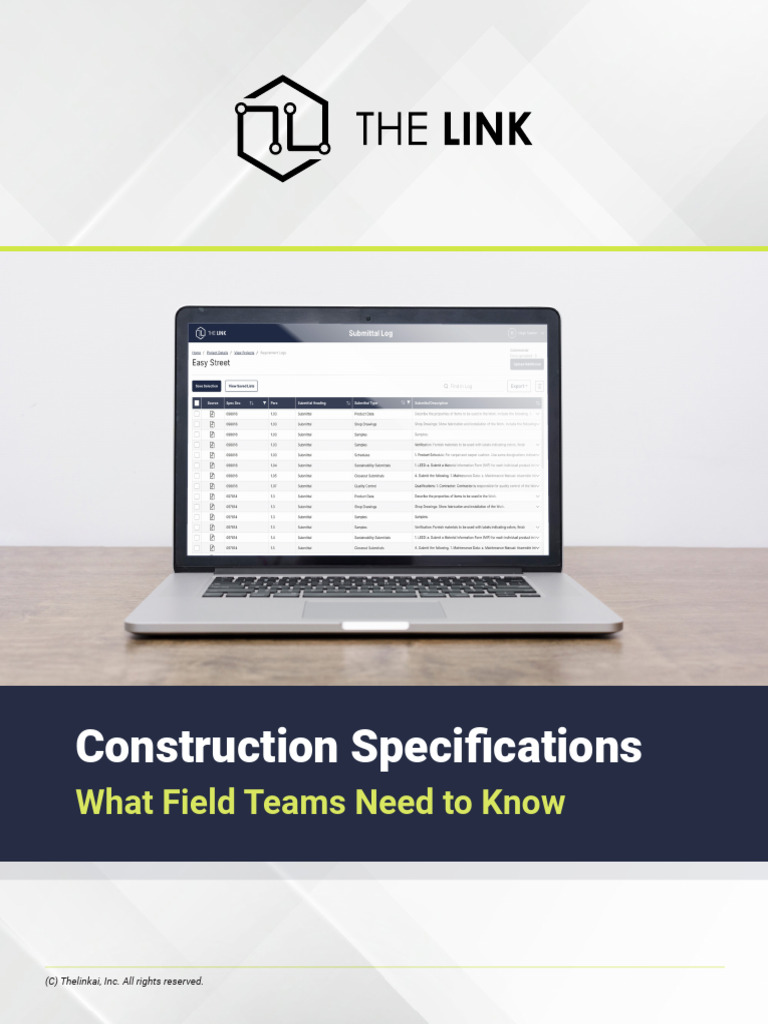 Essential Construction Specifications Guide | PDF | Specification ...