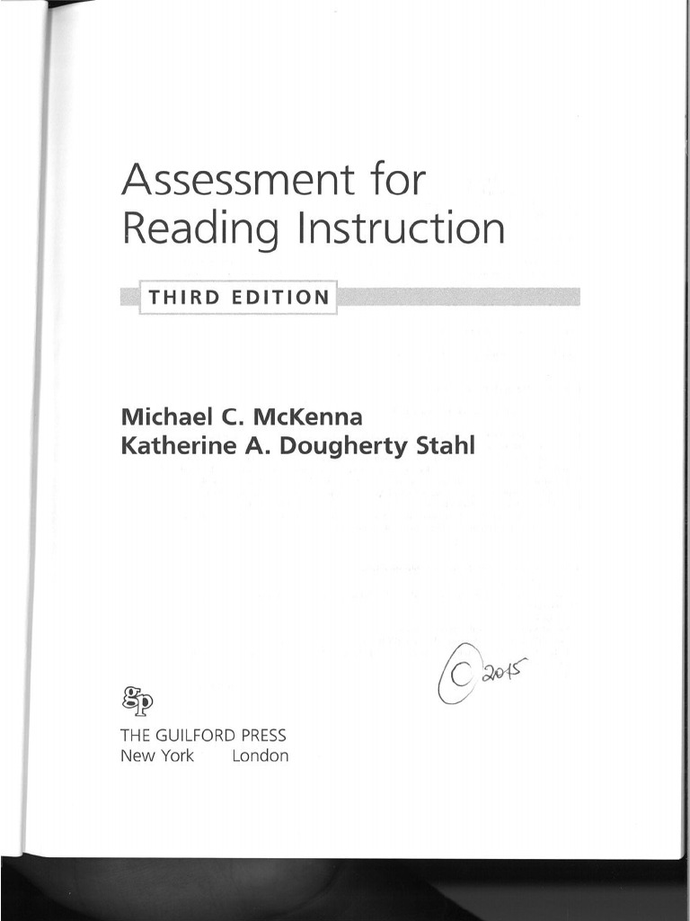 Reading Instruction Assessment | PDF