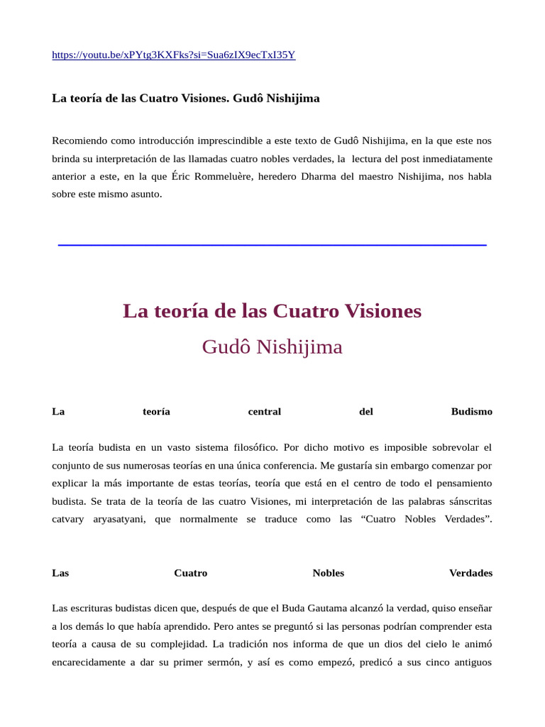 Zen Gudo | PDF | Dōgen | Realidad