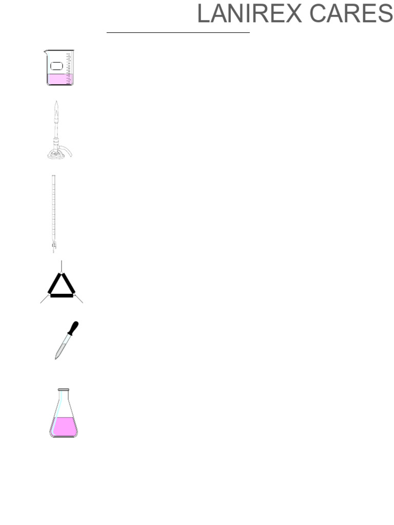 Essential Laboratory Apparatus Guide | PDF | Volume | Titration