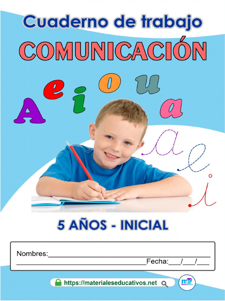 Cuaderno de Trabajo 4 Años Comunicacion 2 | PDF