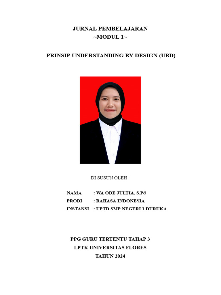 Penerapan Prinsip UBD dalam Pembelajaran | PDF