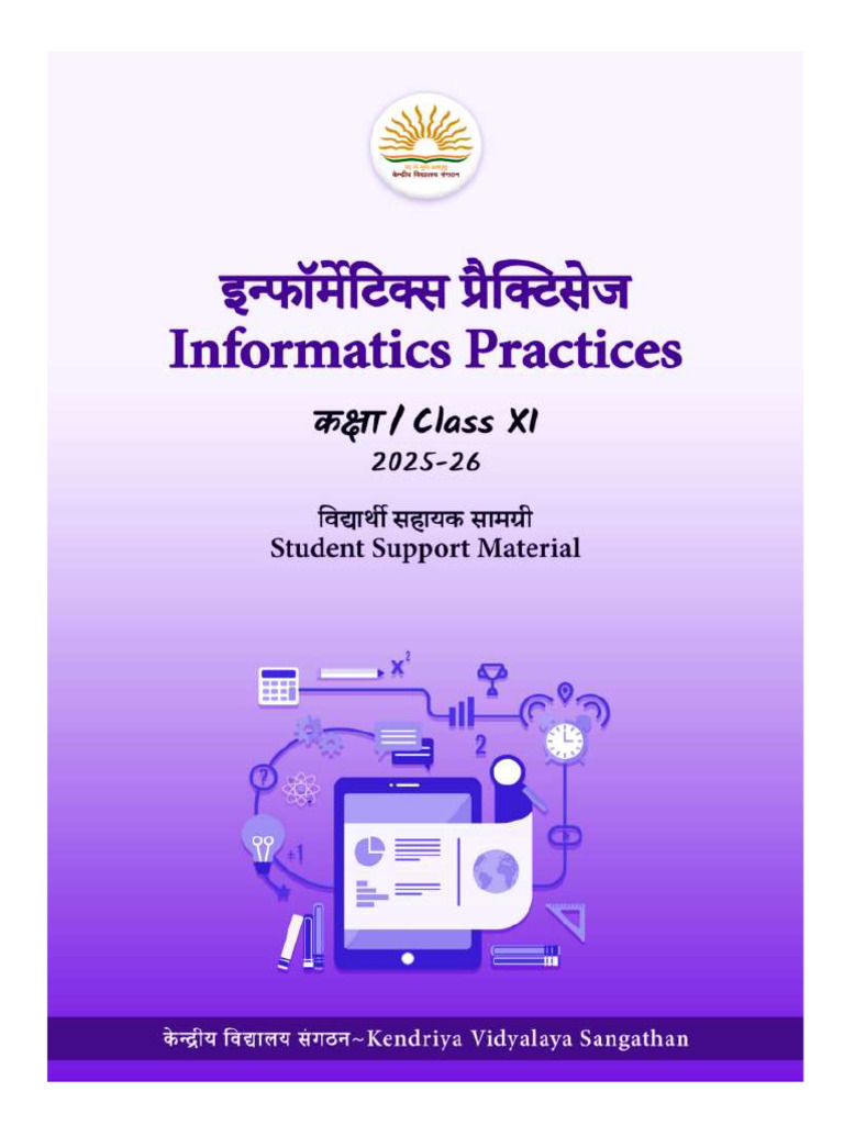 KVS Class XI Informatics Practices Guide | PDF | Computer Data Storage ...