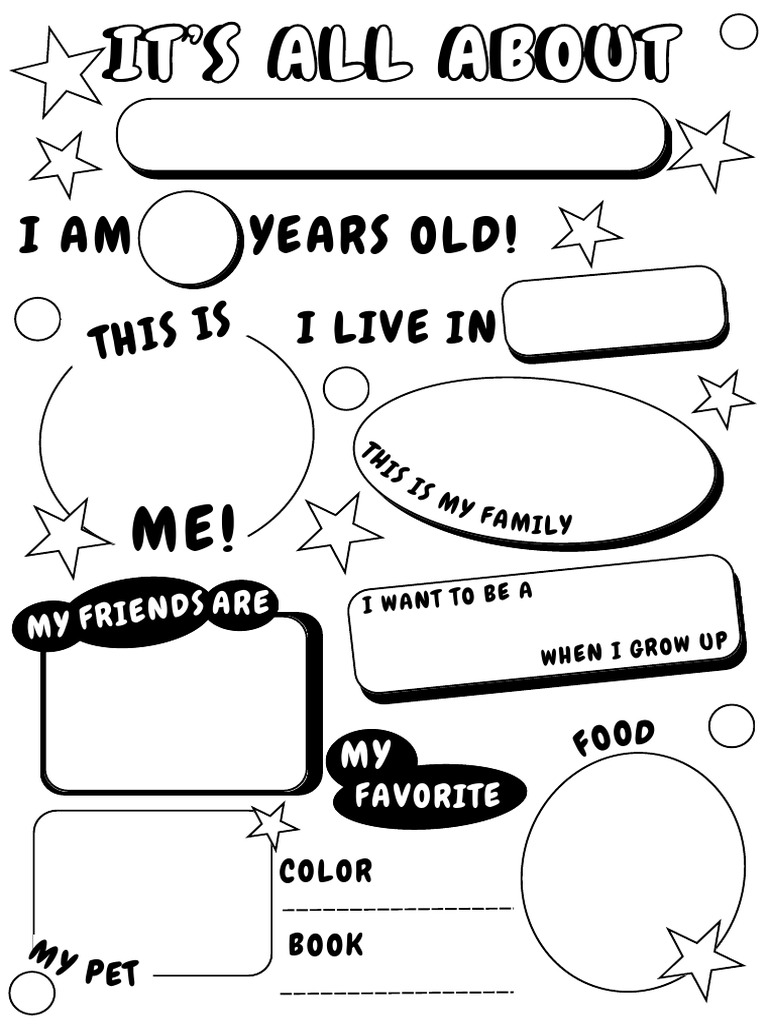 All About Myself | PDF