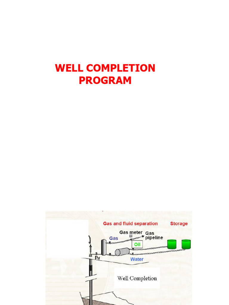 Well Completion Design and Methods | PDF | Gases | Chemical Engineering