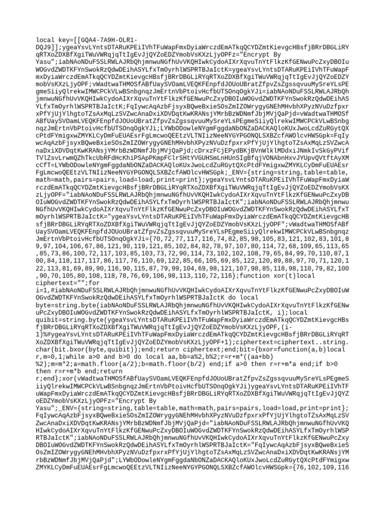 Encryption Method by Yasu | PDF | Bit | Computer Engineering