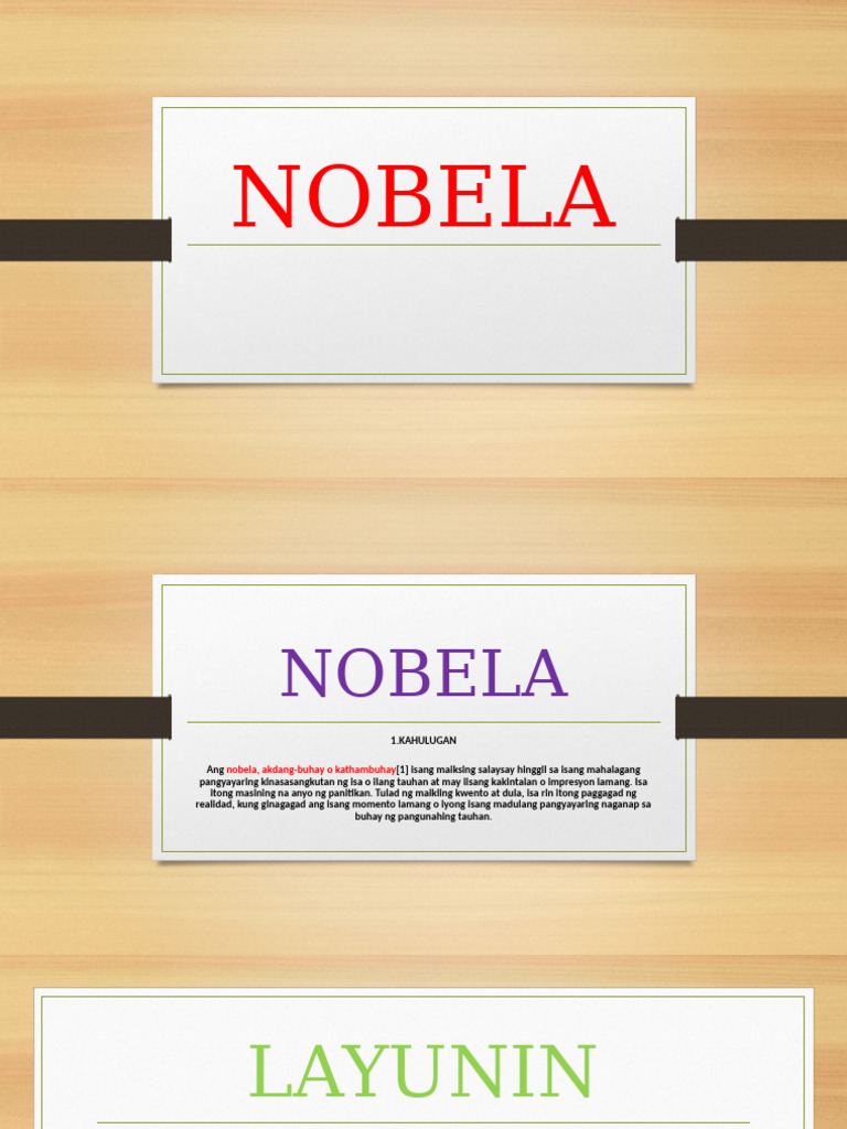 Nobela 02 | PDF
