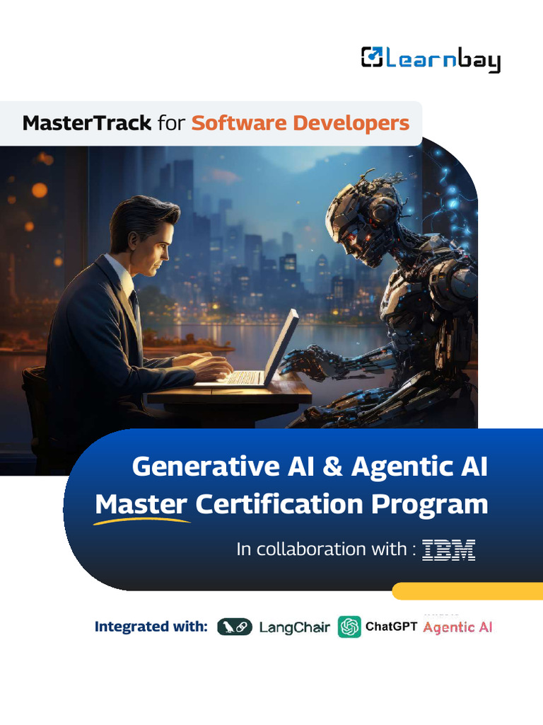 GenAI Developer Certification Program | PDF | Deep Learning | Machine ...