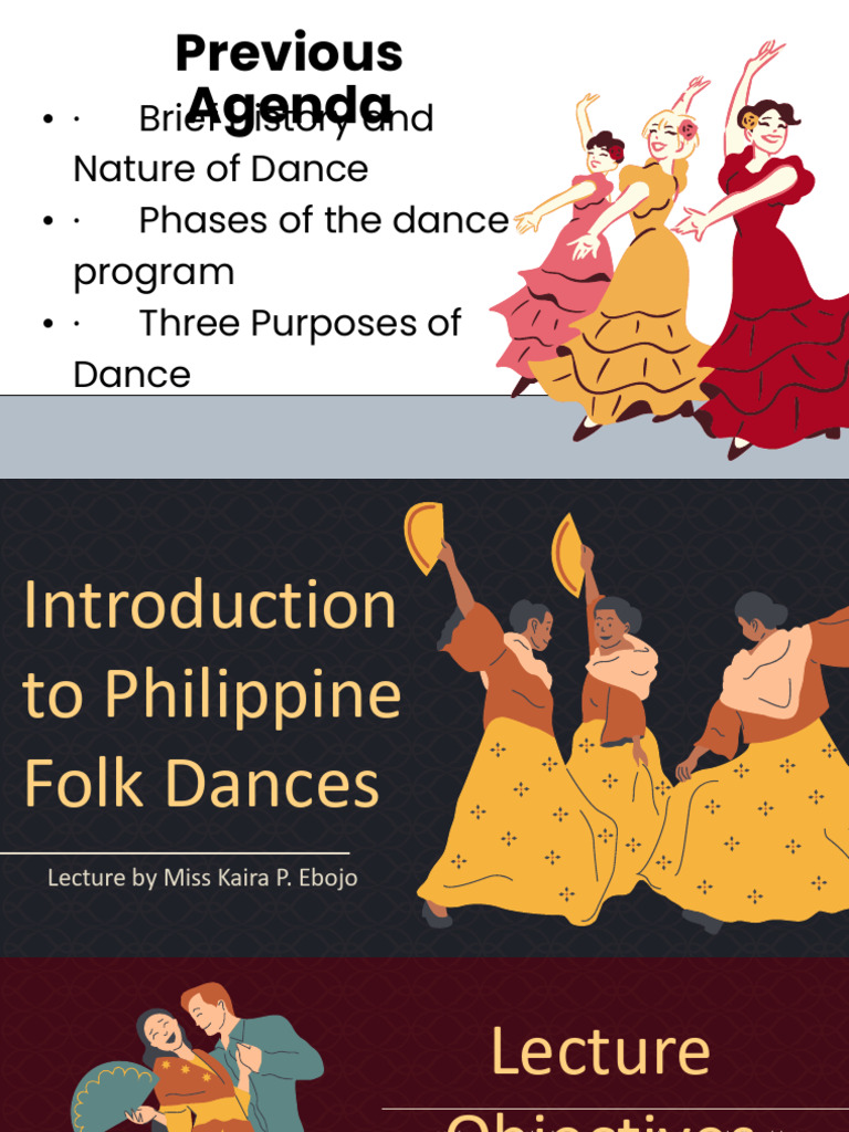 Philippine Folk Dance Overview | PDF | Foot | Dances