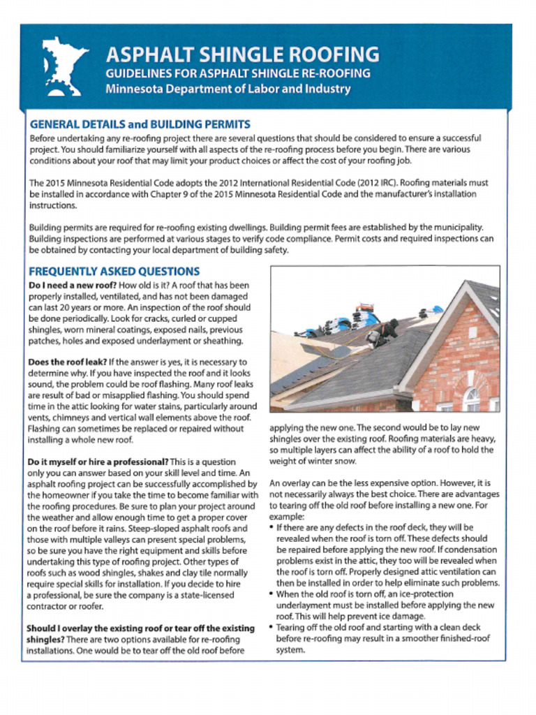 Re Roofing | PDF